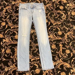 Hollister skinny fit light blue jeans W26 L30